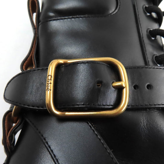 Chloe Ankle boots Main: Leather black Women 36 Used Authentic