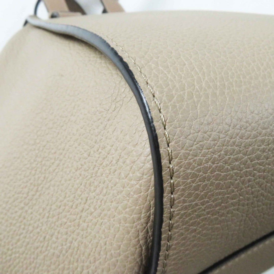 LOEWE Shoulder Bag A538S35X51 Main: Soft grain calf sand Hammock Small Women Used Authentic