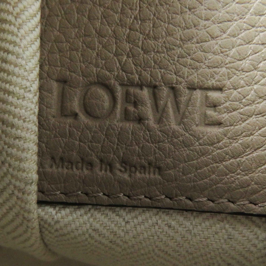 LOEWE Shoulder Bag A538S35X51 Main: Soft grain calf sand Hammock Small Women Used Authentic