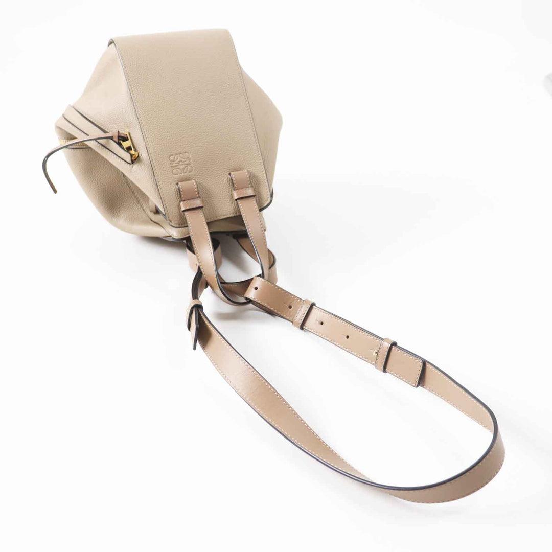 LOEWE Shoulder Bag A538S35X51 Main: Soft grain calf sand Hammock Small Women Used Authentic