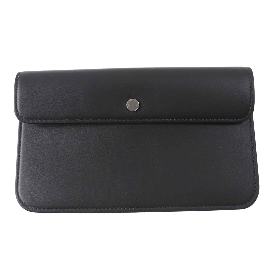 BVLGARI Tote Bag 291105 Main: Leather black logo large tote bag Women Used Authentic