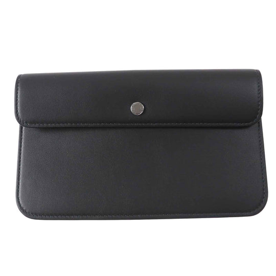 BVLGARI Tote Bag 291105 Main: Leather black logo large tote bag Women Used Authentic