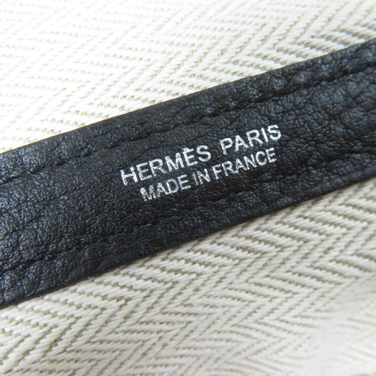 HERMES Tote Bag Main: Negonda black Garden party PM 36 Women Used Authentic