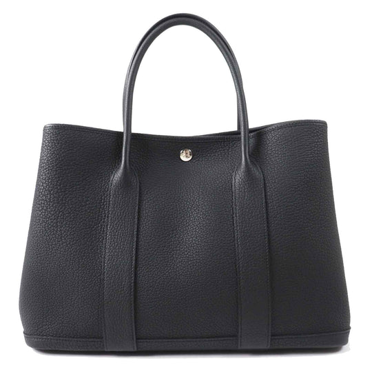 HERMES Tote Bag Main: Negonda black Garden party PM 36 Women Used Authentic