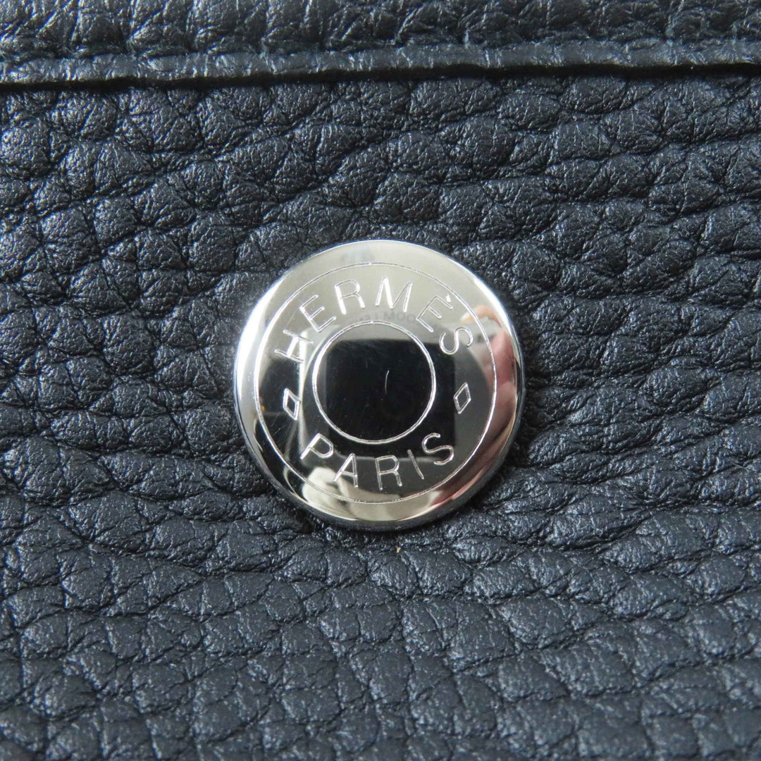HERMES Tote Bag Main: Negonda black Garden party PM 36 Women Used Authentic