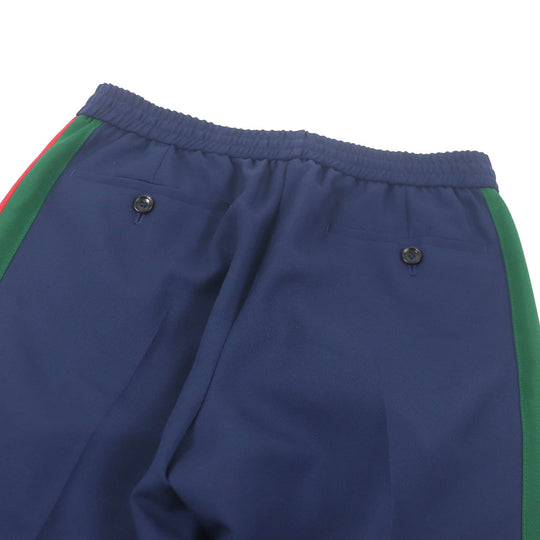 GUCCI Pants 493714 Outer: 83% wool, Outer: 17% mohair, Lining: 100% cotton Navy mens 44 Used Authentic