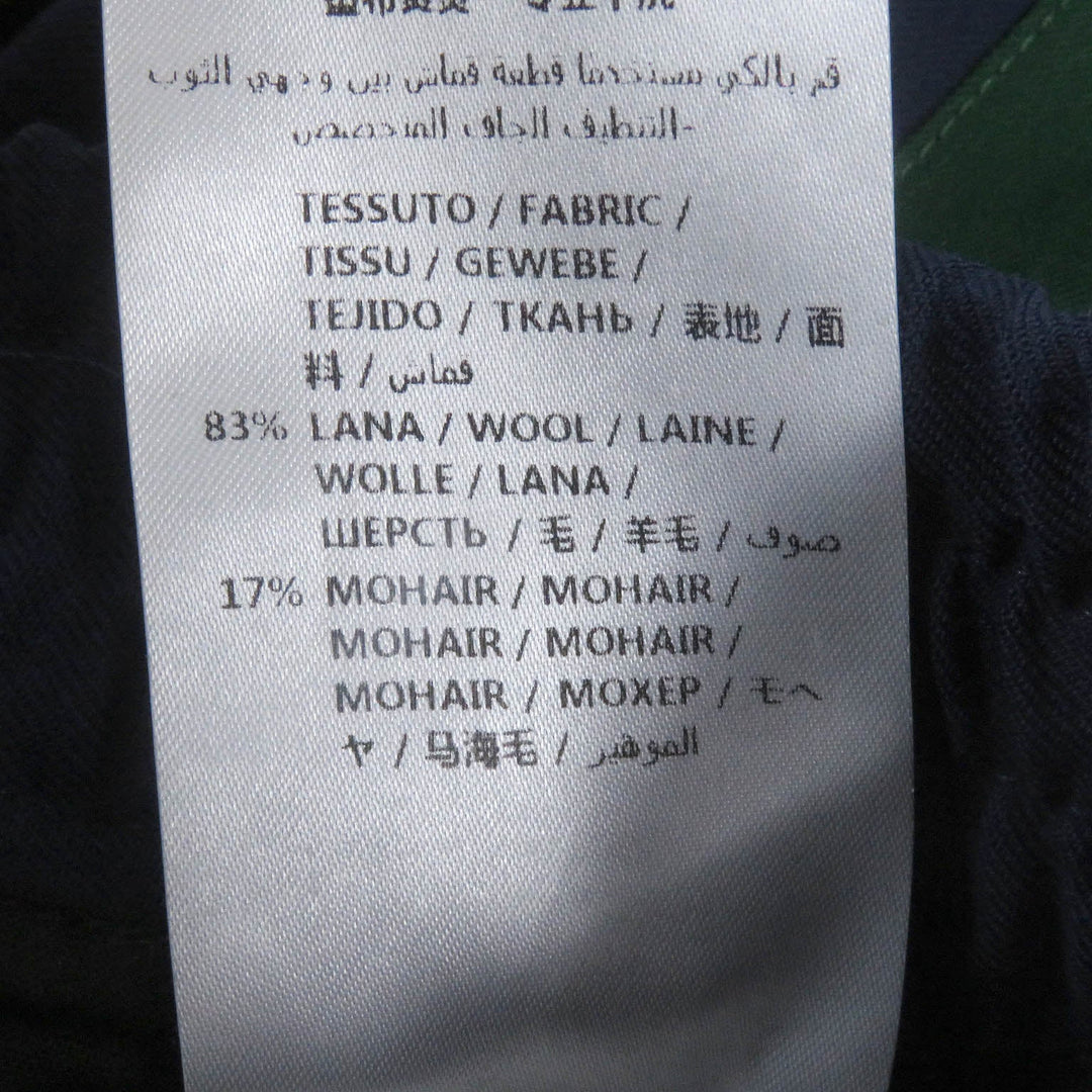 GUCCI Pants 493714 Outer: 83% wool, Outer: 17% mohair, Lining: 100% cotton Navy mens 44 Used Authentic