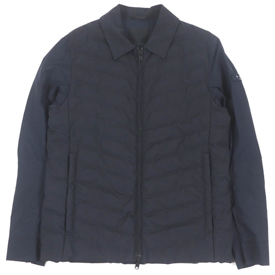 TATRAS Down jacket MTK8TM498 Outer: 100% wool, Lining: 90% nylon, Lining: 10% polyurethane, Filling: 90% down, Filling: 10% feather Navy CORBEZZOLO mens 02 (170/92A) Used Authentic