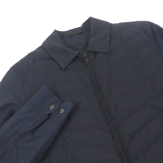 TATRAS Down jacket MTK8TM498 Outer: 100% wool, Lining: 90% nylon, Lining: 10% polyurethane, Filling: 90% down, Filling: 10% feather Navy CORBEZZOLO mens 02 (170/92A) Used Authentic