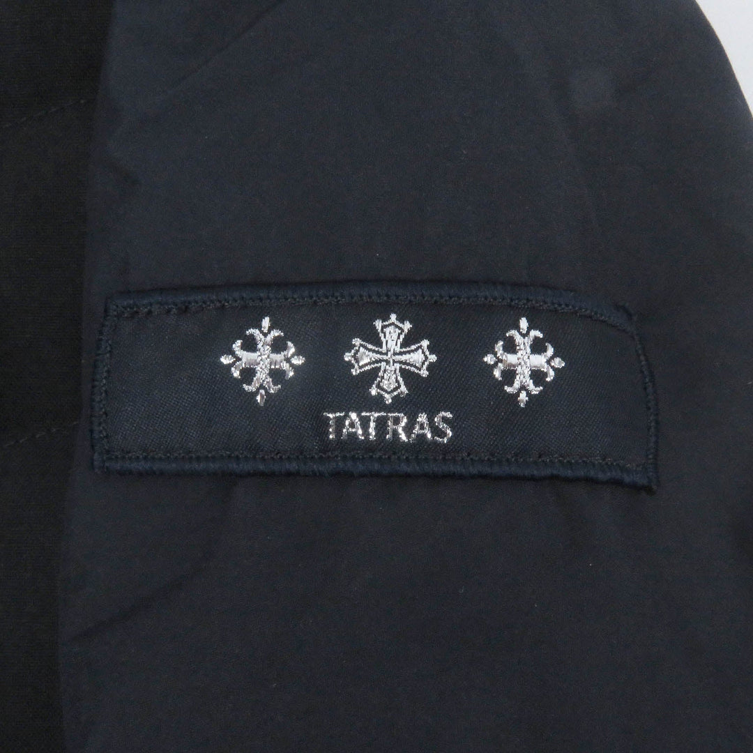 TATRAS Down jacket MTK8TM498 Outer: 100% wool, Lining: 90% nylon, Lining: 10% polyurethane, Filling: 90% down, Filling: 10% feather Navy CORBEZZOLO mens 02 (170/92A) Used Authentic