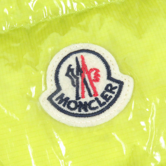 MONCLER Down vest Main: 100% nylon, Filling: 90% down, Filling: 10% feather yellow LAPPE GILET mens 5 Used Authentic