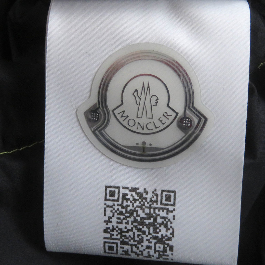 MONCLER Down vest Main: 100% nylon, Filling: 90% down, Filling: 10% feather yellow LAPPE GILET mens 5 Used Authentic