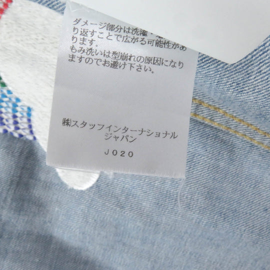 DSQUARED2 Denim Jacket S71AN0164 Main: 100% cotton, part: 100% polyester, part: 100% rayon Indigo blue Dan Jean Jacket mens 44 Used Authentic