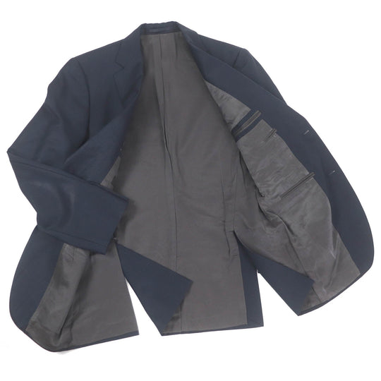 BOGLIOLI suit Outer: 100% wool, Lining: 58% cotton, Lining: 42% cupra, Sleeve lining: 100% cupra Navy mens 46 Used Authentic