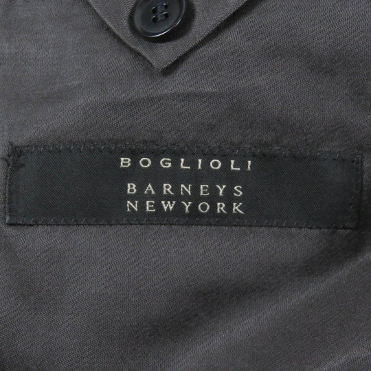 BOGLIOLI suit Outer: 100% wool, Lining: 58% cotton, Lining: 42% cupra, Sleeve lining: 100% cupra Navy mens 46 Used Authentic