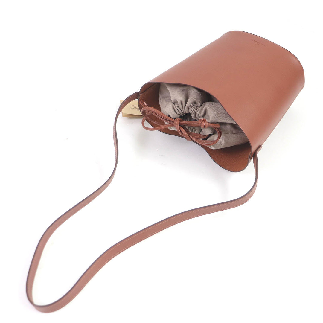IL BISONTE Shoulder Bag Main: Leather Brown (reddish) ROSETO BUCKET BAG Women Used Authentic