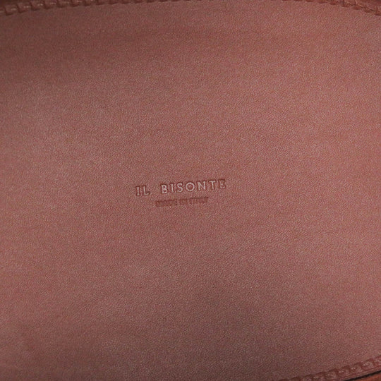 IL BISONTE Shoulder Bag Main: Leather Brown (reddish) ROSETO BUCKET BAG Women Used Authentic
