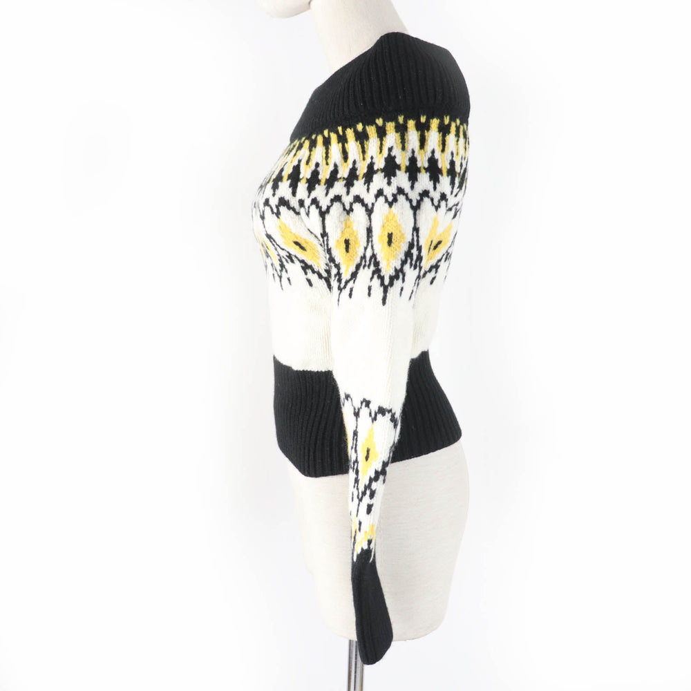 Alexander McQueen knit 710206 wool multicolor Women XS Used Authentic