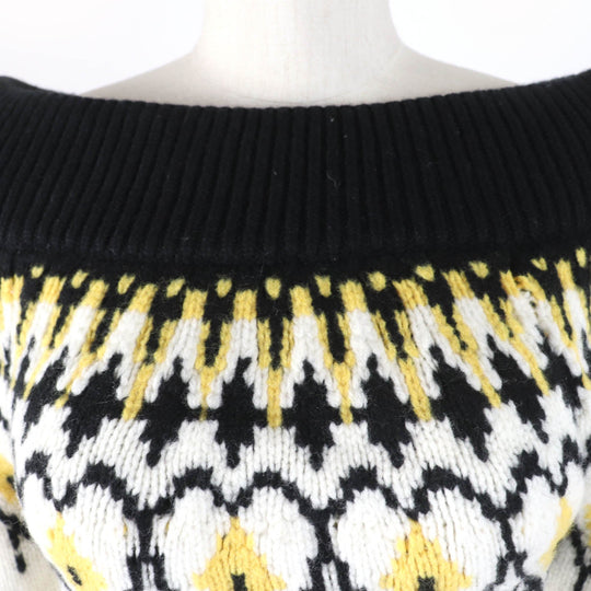 Alexander McQueen knit 710206 wool multicolor Women XS Used Authentic