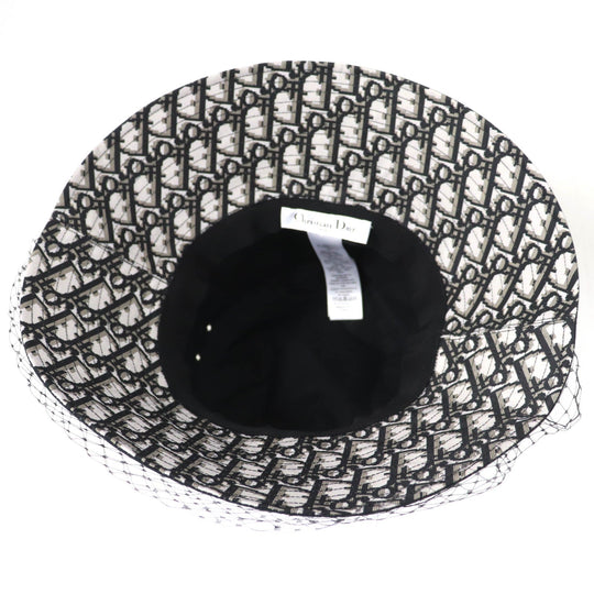 Christian Dior hat 95TDD924G130 polyester black TEDDY-D 57