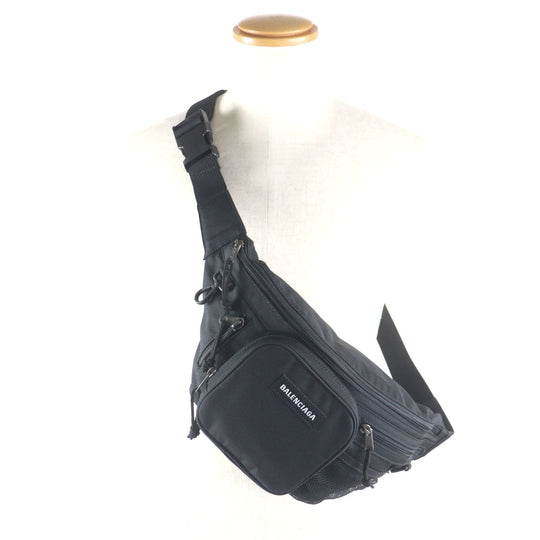BALENCIAGA Sling bag 620261 Main: Nylon black Explorer mens Used Authentic