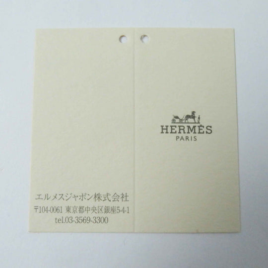 HERMES Bifold Wallet Main�FEpsom Morve Silvestre Bearn Mini Women Used Authentic