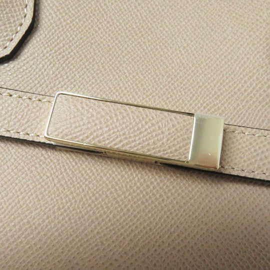 Valextra Shoulder Bag Main: Soft calfskin Cashmere (beige type) Milano bag medium Women Used Authentic