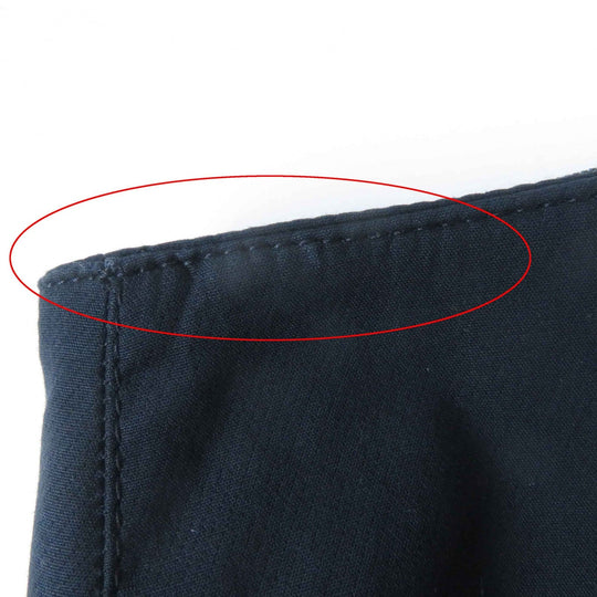 HERMES Tight Skirt Outer: 97% cotton, Outer: 3% polyurethane, Lining: 97% cotton, Lining: 3% polyurethane Dark navy Women 34 Used Authentic