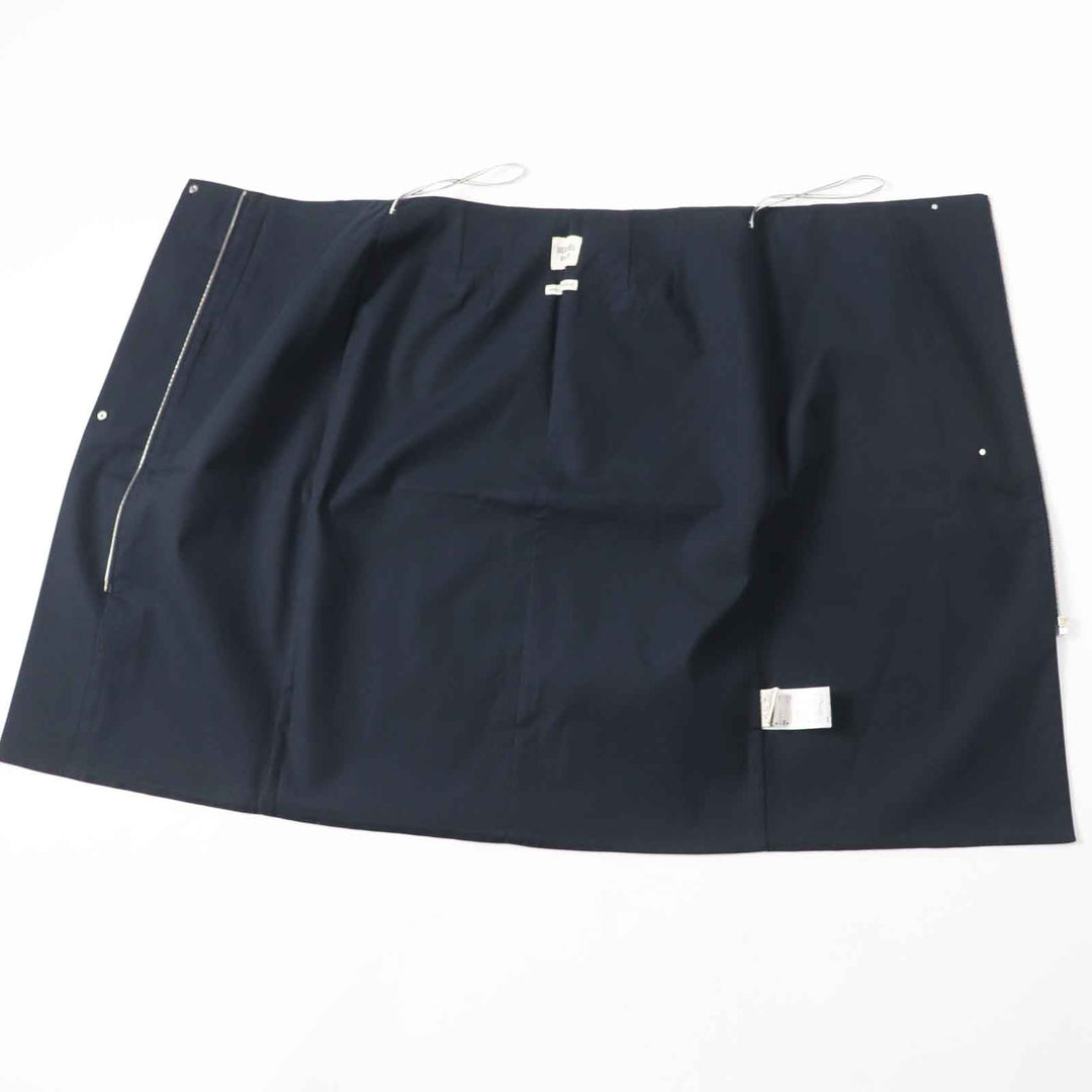 HERMES Tight Skirt Outer: 97% cotton, Outer: 3% polyurethane, Lining: 97% cotton, Lining: 3% polyurethane Dark navy Women 34 Used Authentic