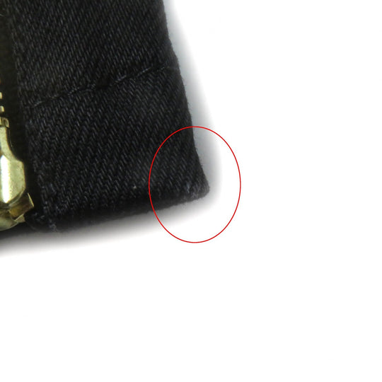 VERSACE Denim pants Main: 96% cotton, Main: 4% polyurethane, Part: 82% nylon, Part: 18% polyurethane, Part: 100% polyester black Women 25 Used Authentic