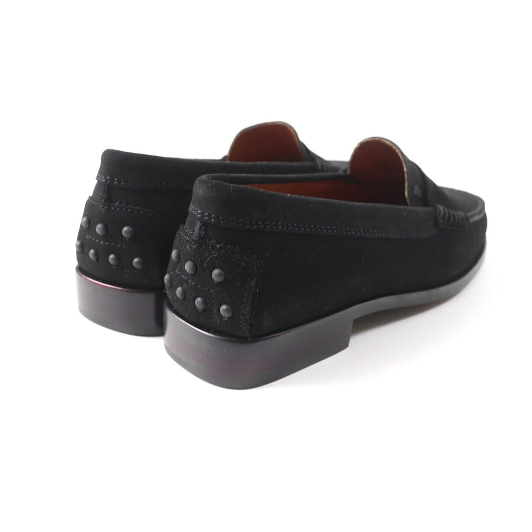 TOD’S loafers Suede leather black 36