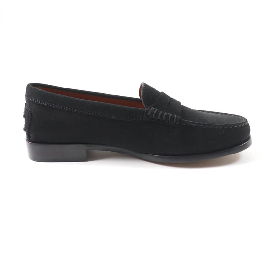 TOD’S loafers Suede leather black 36