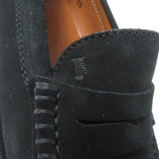 TOD’S loafers Suede leather black 36