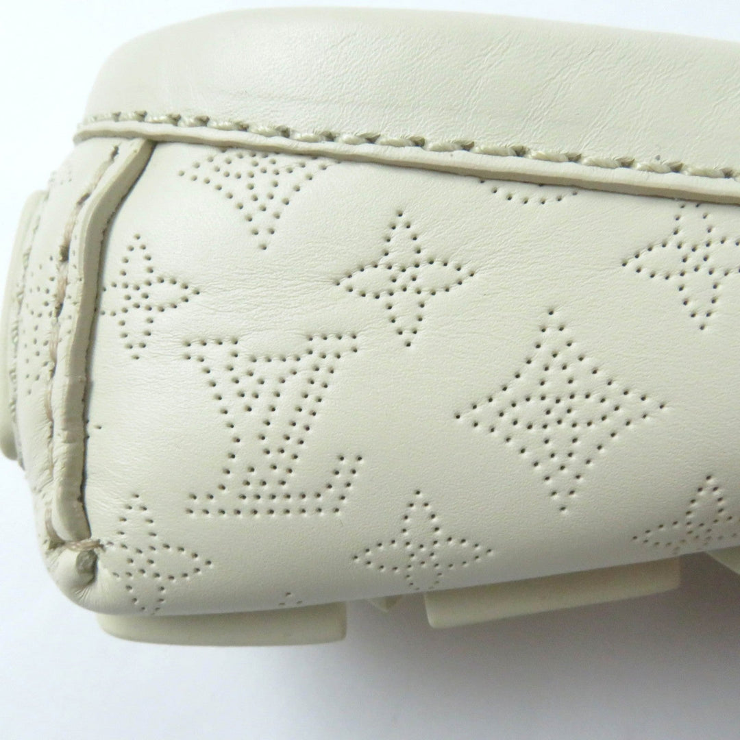 LOUIS VUITTON loafers 1ACHAU Main: Leather light beige Gloria Lyne Women 35 Used Authentic