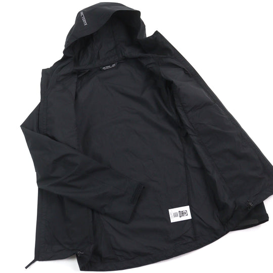 ARC'TERYX Jacket X000007051 polyester black KADIN HOODY mens XS Used Authentic