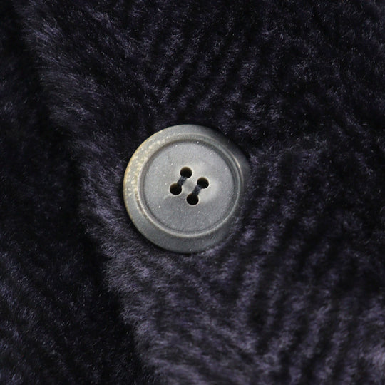 GIORGIO ARMANI coat BSB01P Outer material: 100% mouton, Outer material: 100% lamb leather, Part: 100% polyester purple mens 52 Used Authentic
