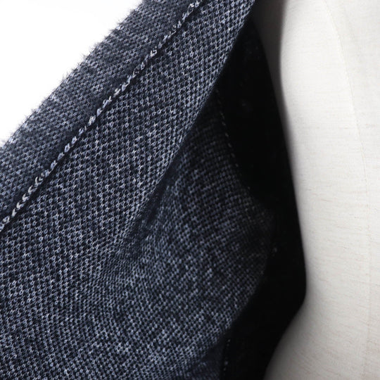 EMPORIO ARMANI cardigan Main: 47% polyamide, Main: 36% viscose, Main: 17% polyester Navy Women L Used Authentic