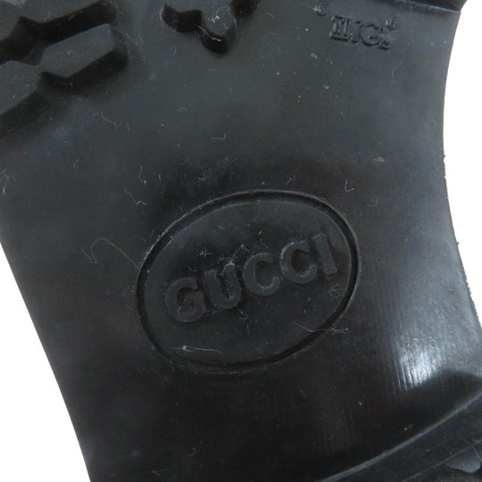 GUCCI Ankle boots 1040088 Main: Leather black Women 7 Used Authentic
