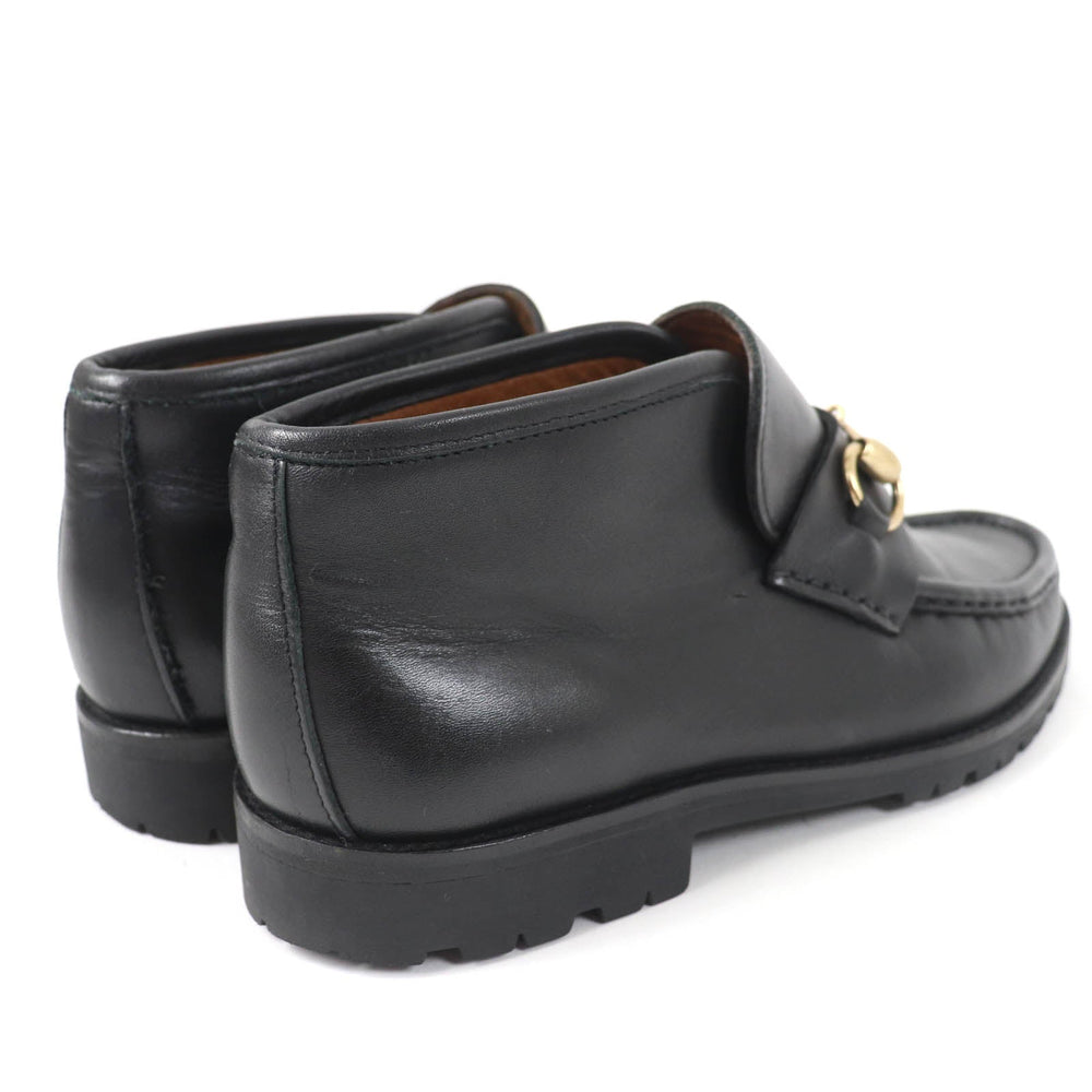 GUCCI Ankle boots 1040088 Main: Leather black Women 7 Used Authentic