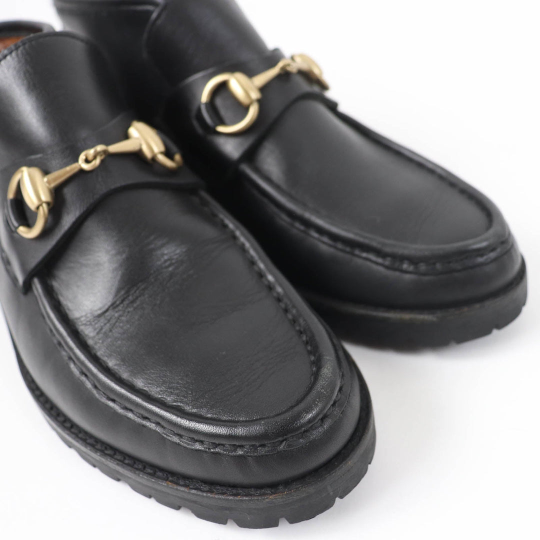 GUCCI Ankle boots 1040088 Main: Leather black Women 7 Used Authentic