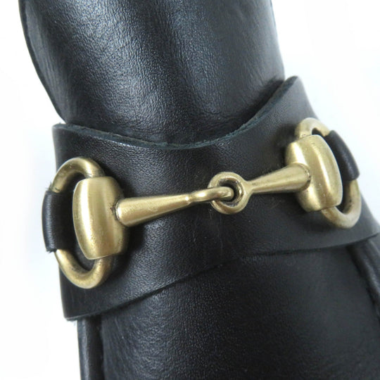 GUCCI Ankle boots 1040088 Main: Leather black Women 7 Used Authentic