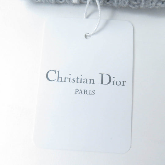 Christian Dior Knit cap 25DAL707I170 Main: 70% wool, Main: 30% cashmere gray Women Used Authentic