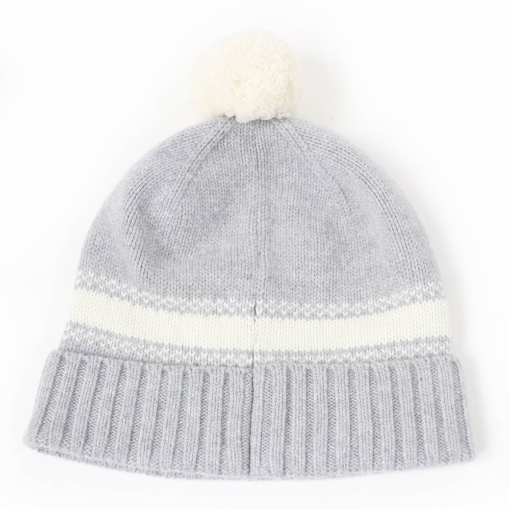 Christian Dior Knit cap 25DAL707I170 Main: 70% wool, Main: 30% cashmere gray Women Used Authentic
