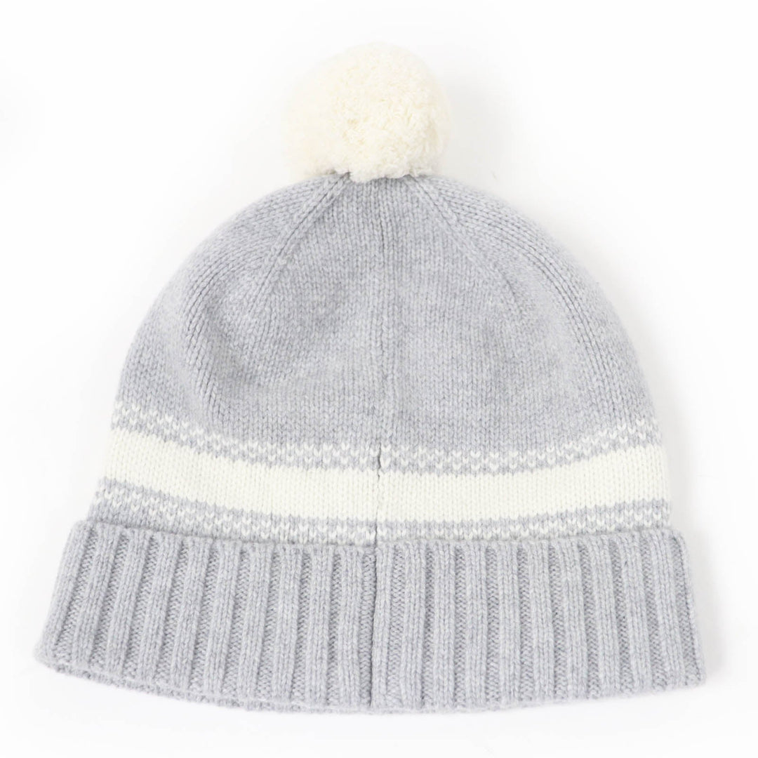Christian Dior Knit cap 25DAL707I170 Main: 70% wool, Main: 30% cashmere gray Women Used Authentic