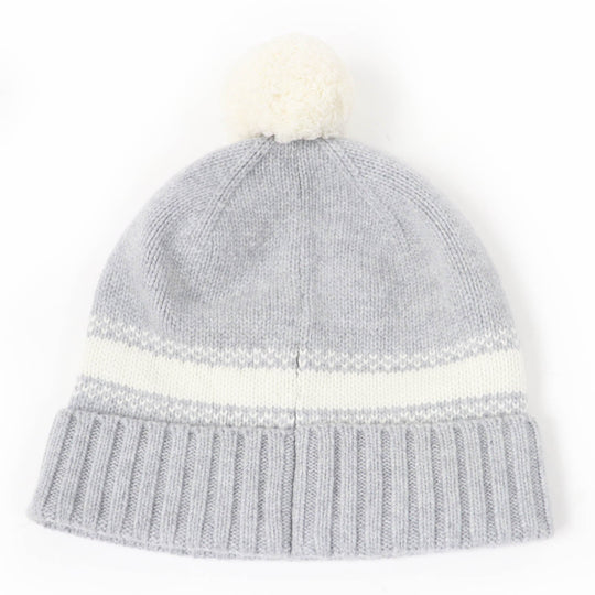 Christian Dior Knit cap 25DAL707I170 Main: 70% wool, Main: 30% cashmere gray Women Used Authentic