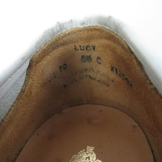 CROCKETT&JONES loafers Main: Leather white LUCY Women 5.5 Used Authentic
