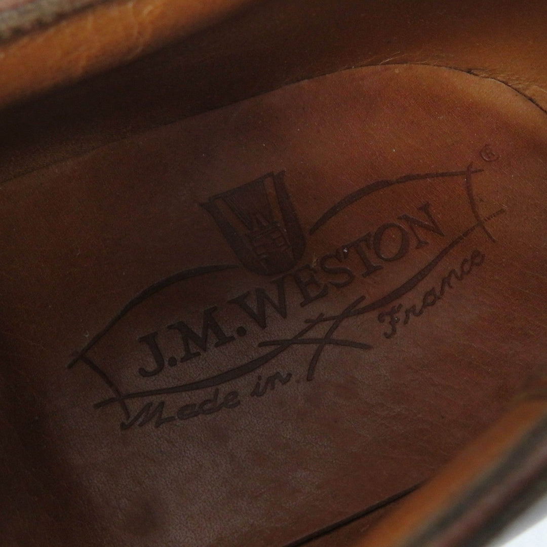 J.M WESTON Leather shoes 501 Main: Leather Brown Women 4 1/2 Used Authentic