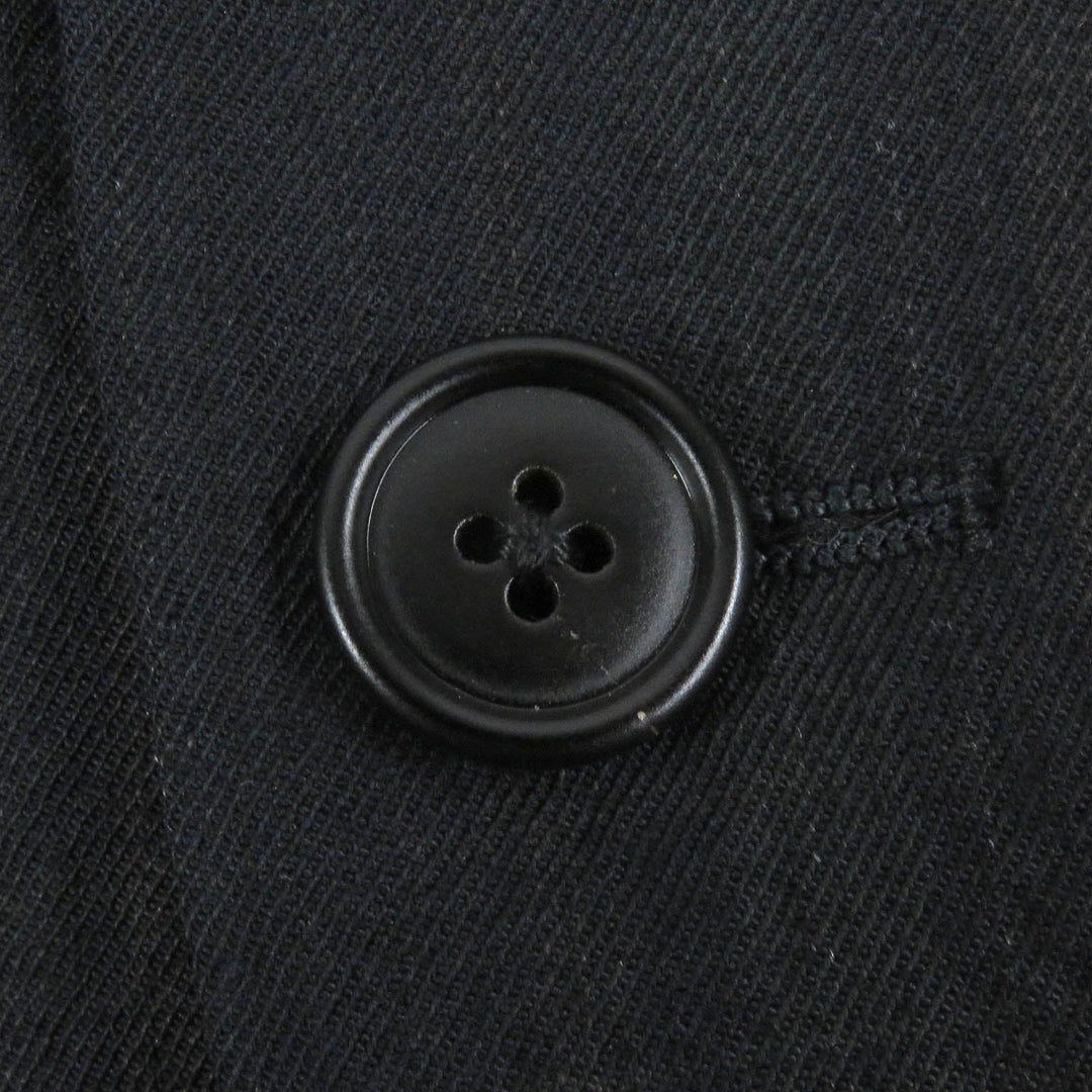 HERMES tailored jacket Outer: 99% virgin wool, Outer: 1% elastane (polyurethane), Sleeve lining: 100% cupra, Lining: 100% cotton black mens 52 Used Authentic