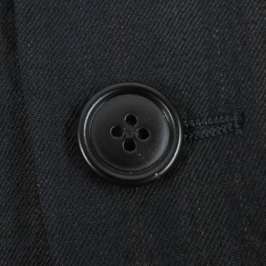 HERMES tailored jacket Outer: 99% virgin wool, Outer: 1% elastane (polyurethane), Sleeve lining: 100% cupra, Lining: 100% cotton black mens 52 Used Authentic