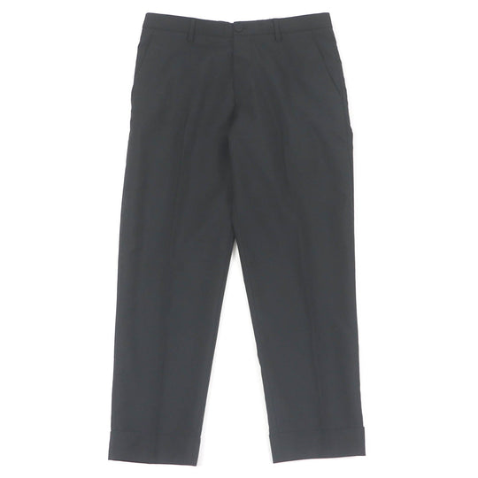 Dior HOMME slacks 113C127A4993 Outer: 90% wool, Outer: 10% mohair, Lining: 100% rayon black mens 46 Used Authentic